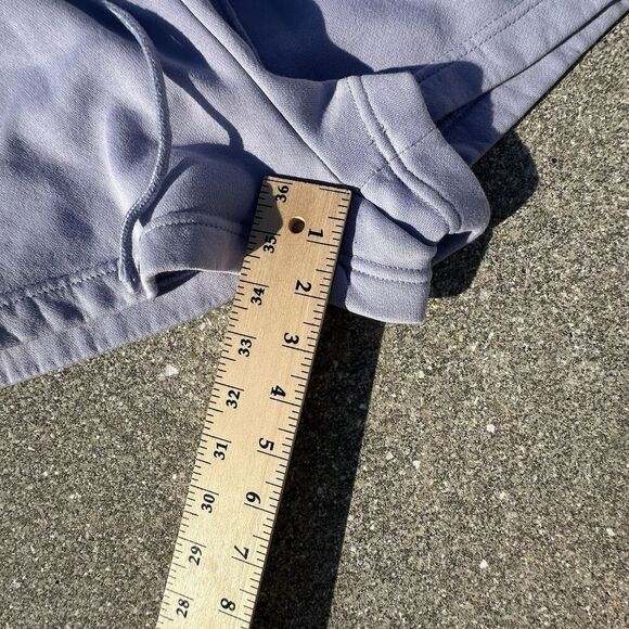 Nike Sportswear Sweat Shorts Womens Small High Rise Light Purple Gym Sports - Picture 4 of 9